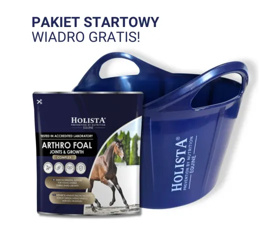 Arthro Foal 600g + Wiadro elastyczne 17l GRATIS - Pakiet Startowy
