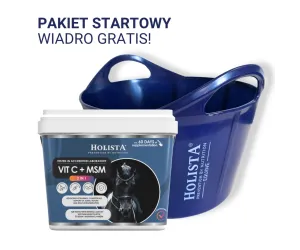 Witamina C + MSM 1000g + Wiadro elastyczne 17l GRATIS - Pakiet Startowy