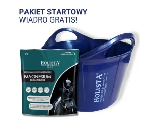 Magnesium 800g + Wiadro elastyczne 17l GRATIS - Pakiet Startowy