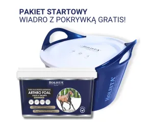 Arthro Foal 2000g + Wiadro elastyczne 17l z pokrywką GRATIS - Pakiet Startowy